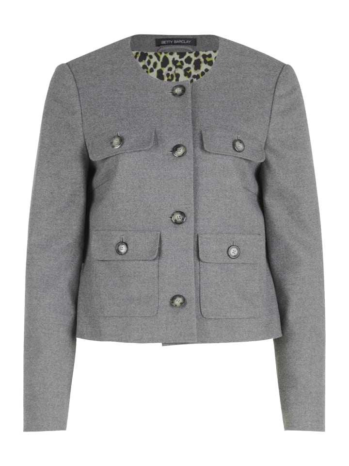 

Блейзер Betty Barclay Jacke langarm, цвет grey melange