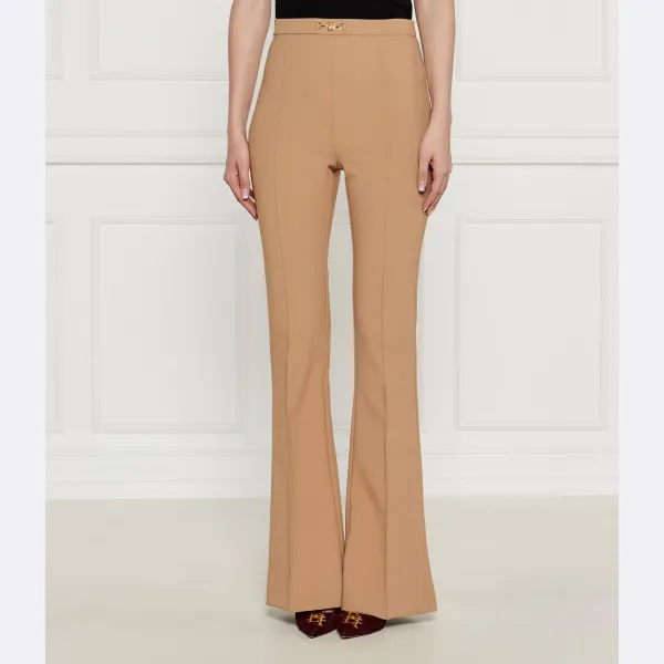 

Расклешенные брюки Elisabetta Franchi, бежевый