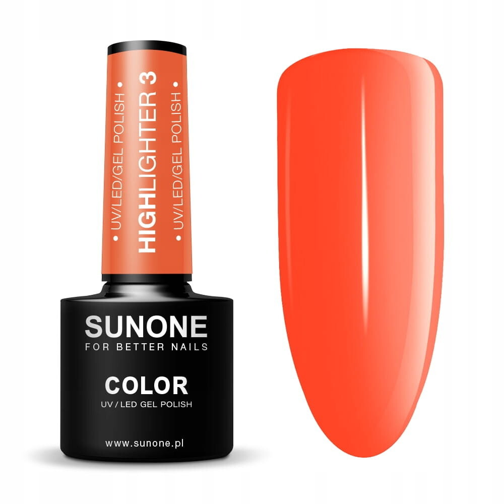 

Лак Sunone Highlighter 3 неоновый гибридный 5г