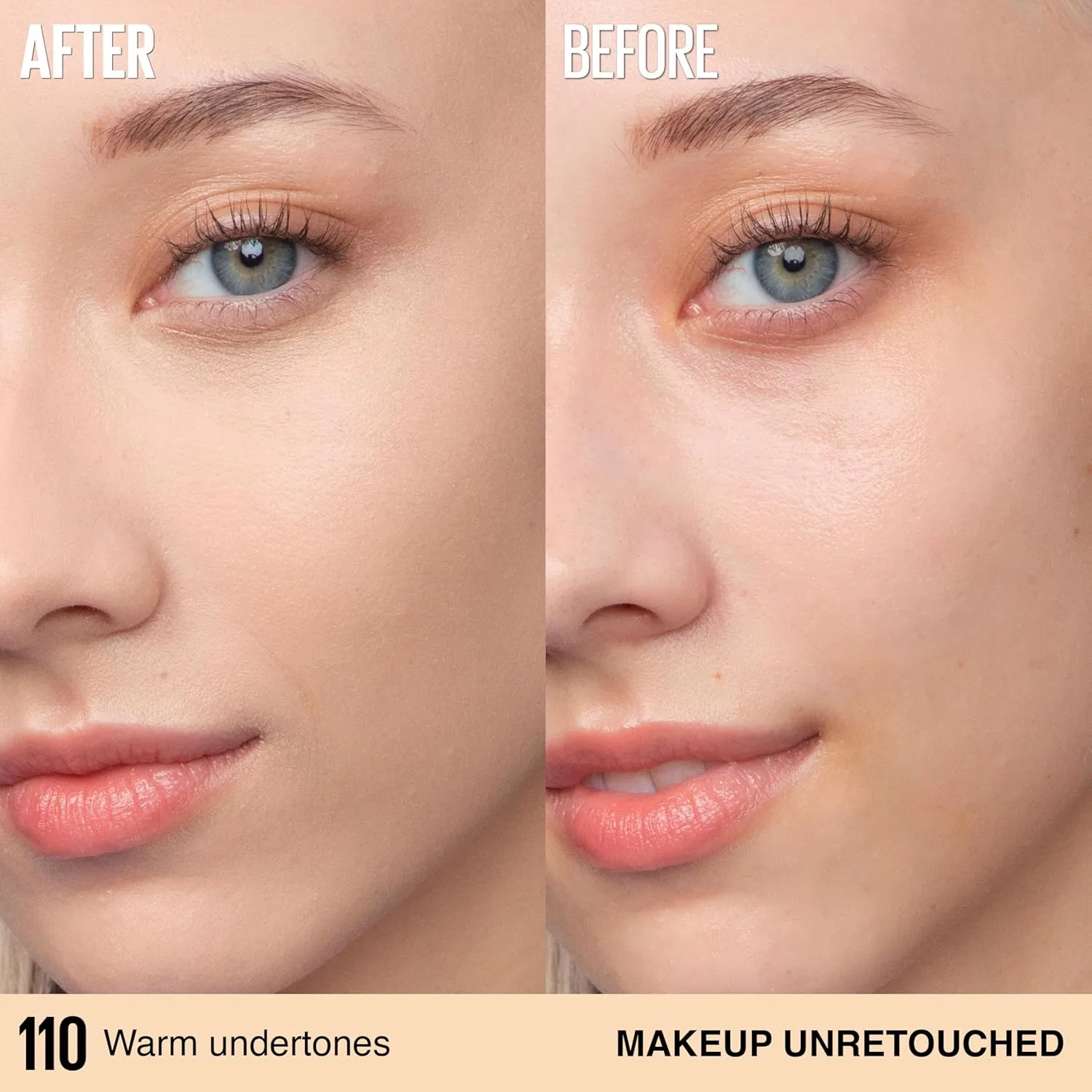 Тональный крем Maybelline Super Stay Lumimat Lightweight Buildable Full Coverage 30H 110 warm — фото 4