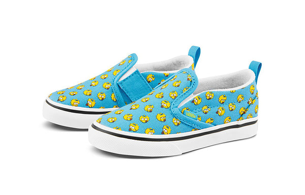 Кроссовки the simpsons x slip-on v 'maggie' Vans, синий — фото 2