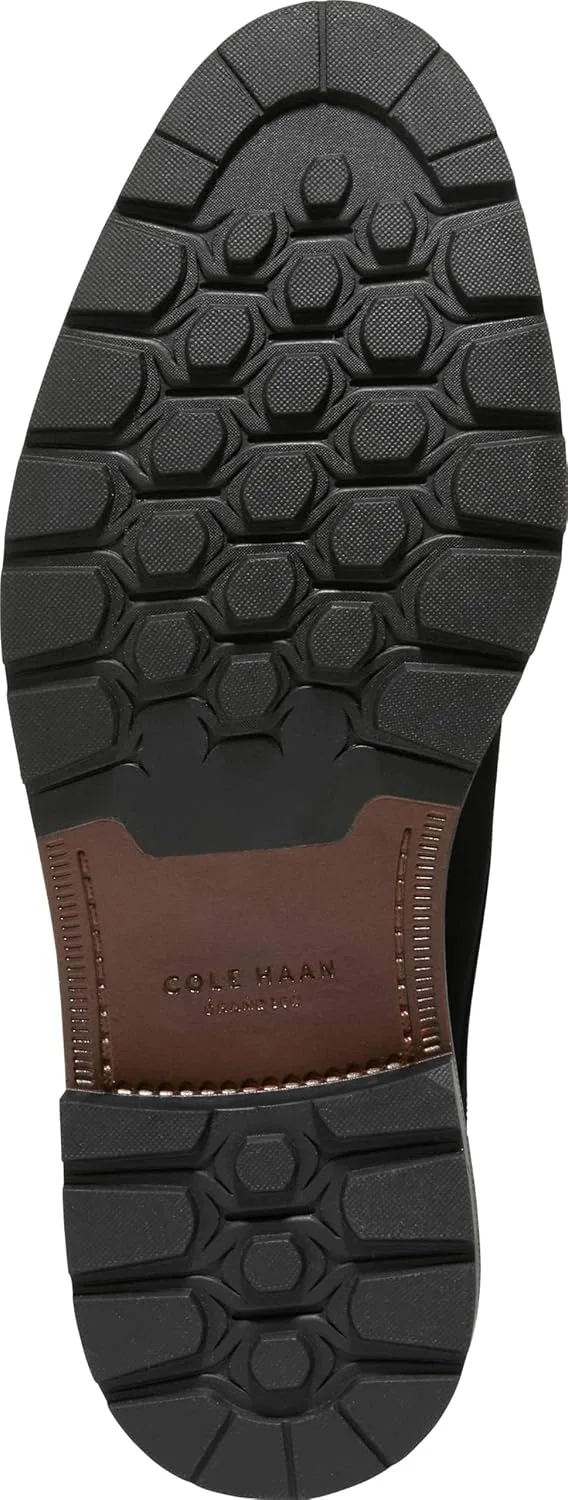 Мужские туфли Cole Haan - Chamberlin Grand Plain Toe Oxford, 2-Black Nbk Black Wr — фото 2
