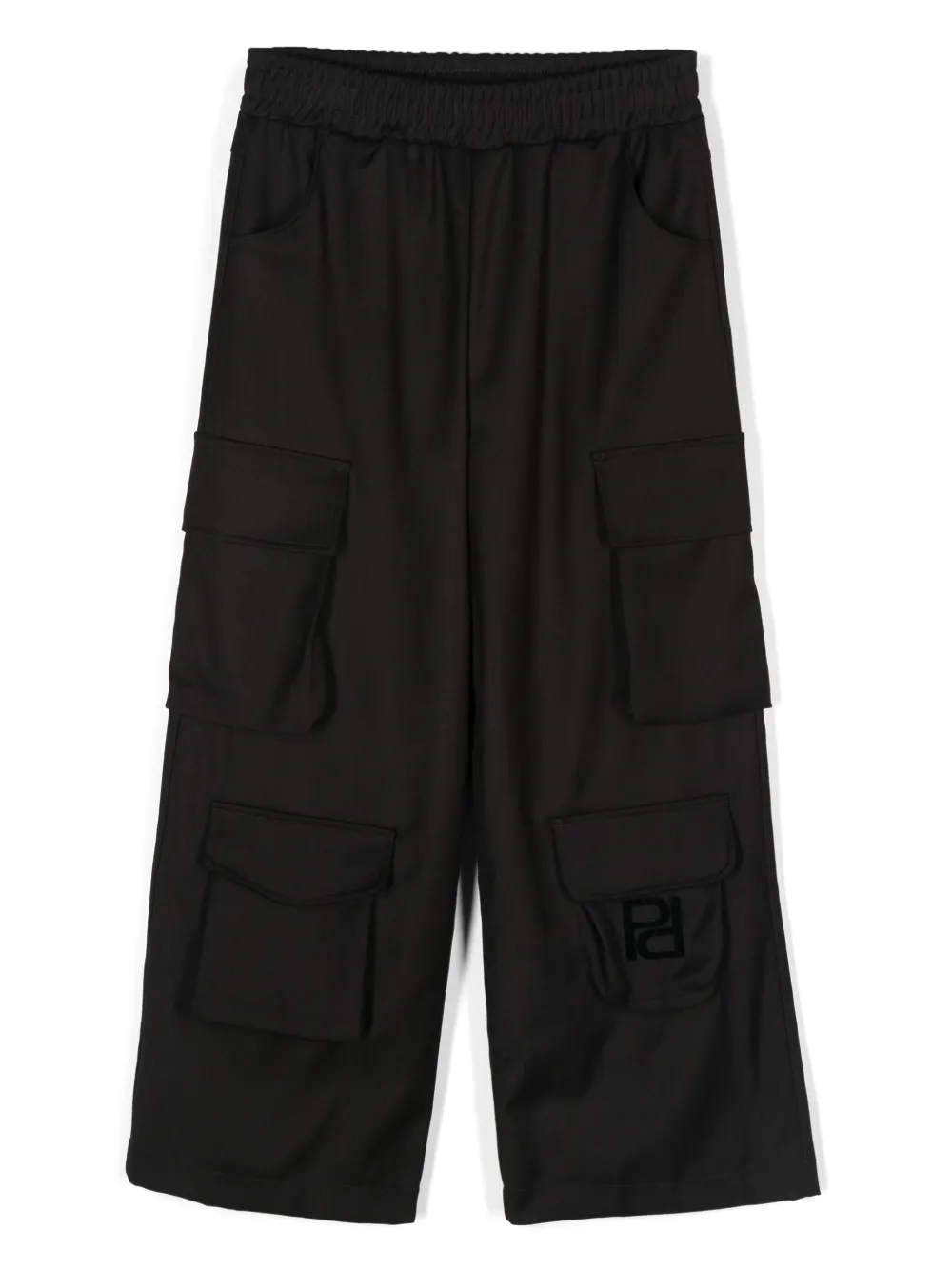 

Брюки карго с логотипом Pinko Kids, черный