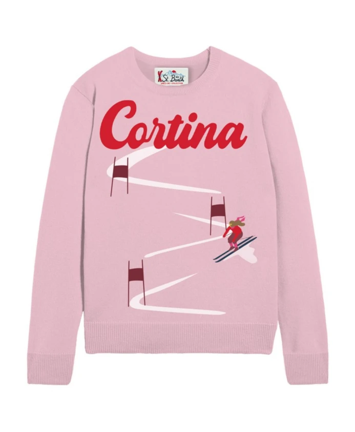 

Новый свитер для королевы Mc2 Saint Barth, розовый