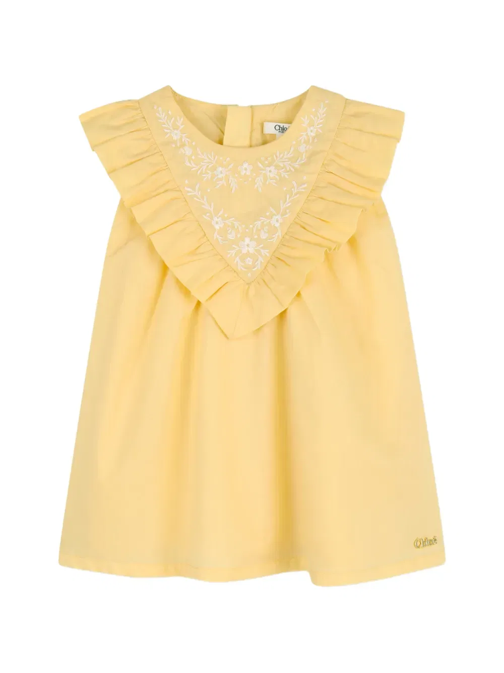 Эластичные брюки Chloe Kids, желтый — фото 3