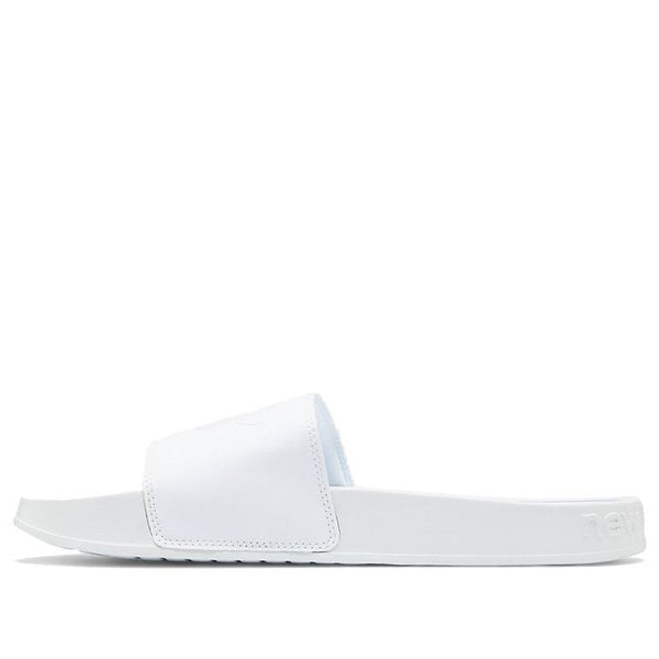 

Тапочки 200 series white slippers New Balance, белый