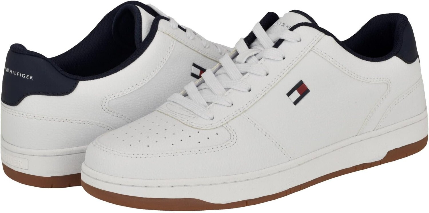 

Кроссовки Tommy Hilfiger Tathan, цвет White/Navy/Gum Multi