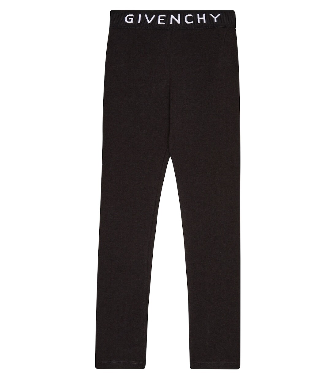 

Леггинсы из смесового хлопка с логотипом Givenchy Kids, черный