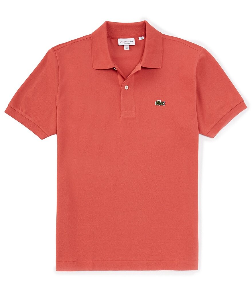 

Рубашка поло с короткими рукавами Lacoste Classic Pique, красный