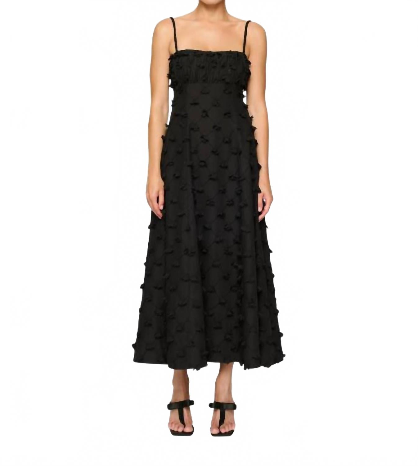 

Платье Tahlia черное Clea