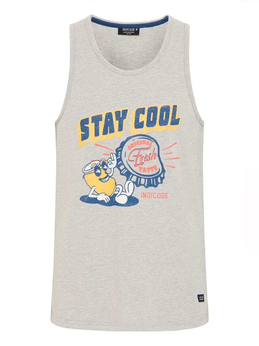 

Футболка INDICODE JEANS Danis, Light grey