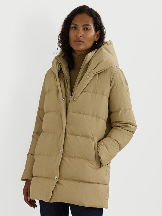 

Пуховик oversize 297962420003 Lauren Ralph Lauren, бежевый