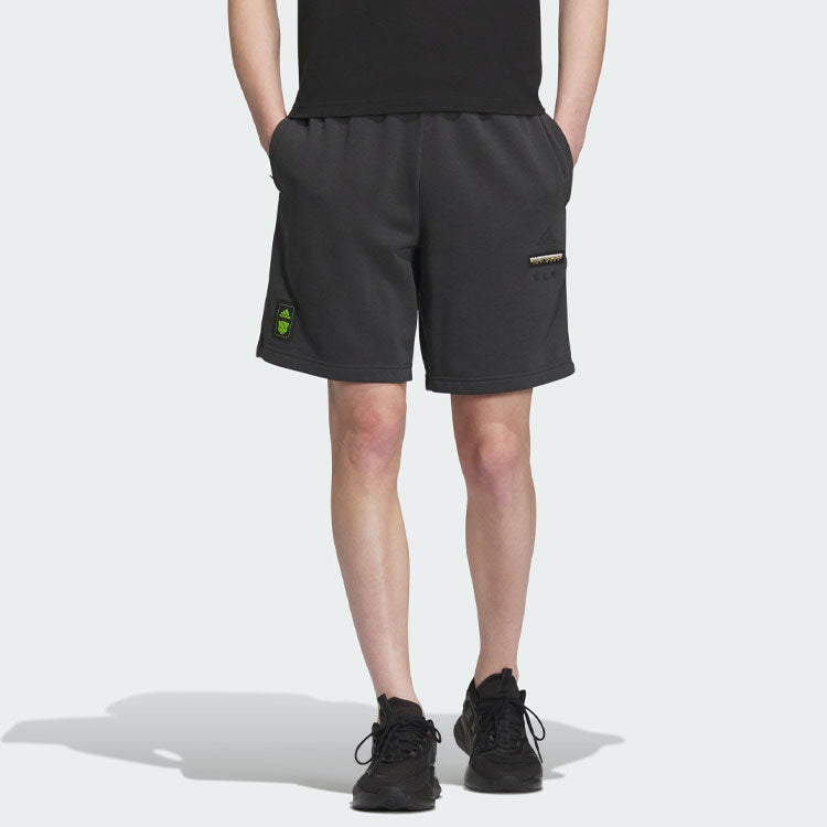Спортивные шорты adidas Transformers Shorts 'Carbon' IK3497, черный — фото 2