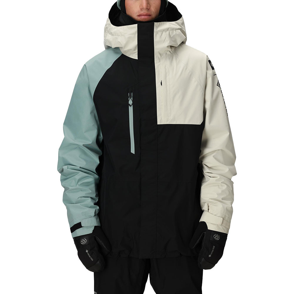 

Куртка для сноуборда 686 GORE-TEX Core Shell (мужская), Limestone Colorblock