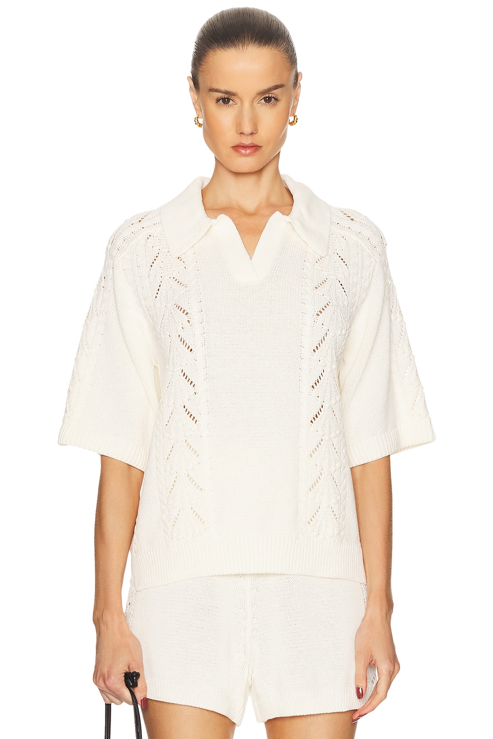

Kina Polo Свитер Loulou De Saison, Ivory