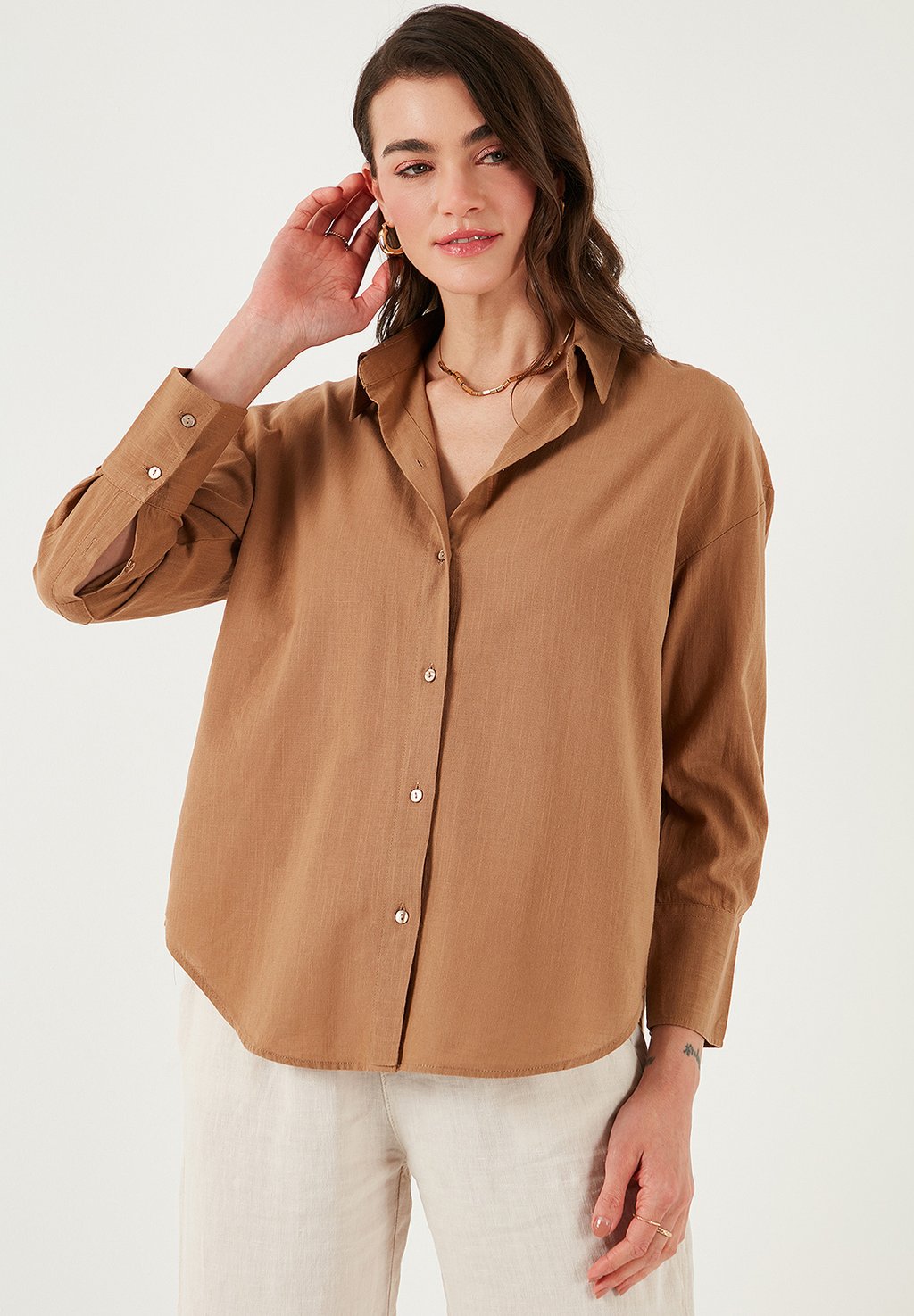 

Рубашка LELA, коричневый