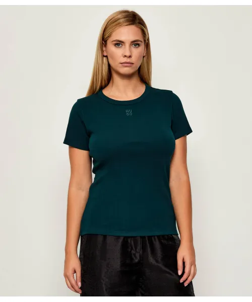 

Футболка Делорис Regular fit Hugo, зеленый