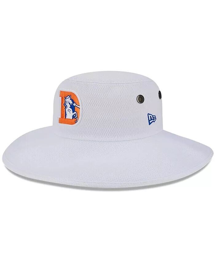 

Мужская белая панамская панама Denver Broncos 2023 NFL Training Camp Throwback New Era