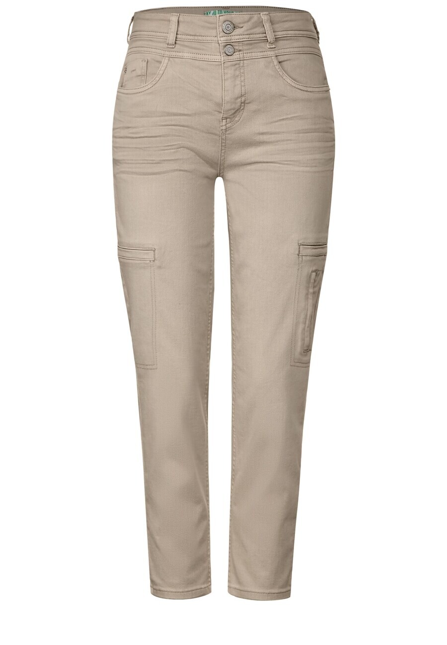 

Джинсы STREET ONE Regular Cargo Jeans, песочный
