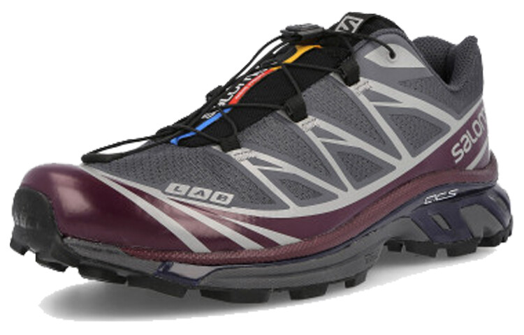 XT-6 Кроссовки для жизни мужские низкие красные Salomon — фото 3