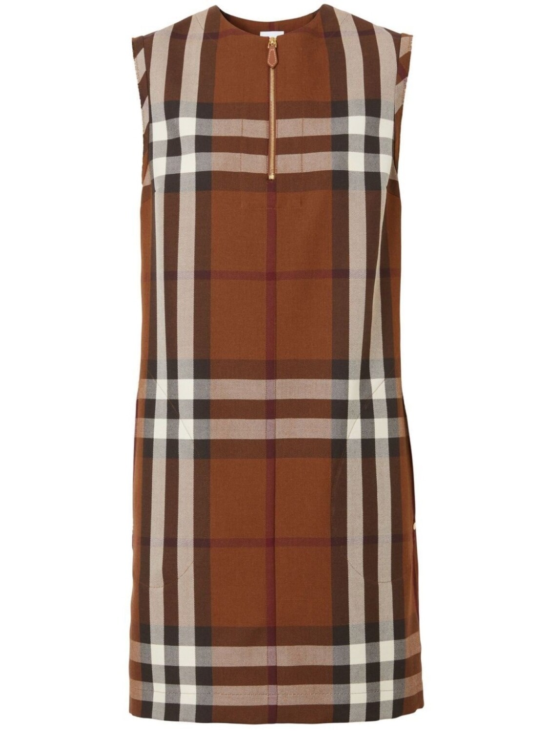 

Burberry платье в клетку, коричневый