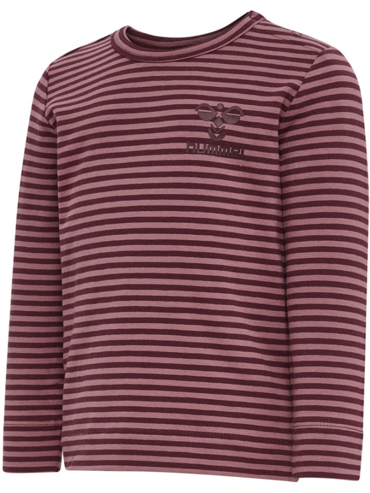 

Детская рубашка с длинными рукавами красного цвета Hummel