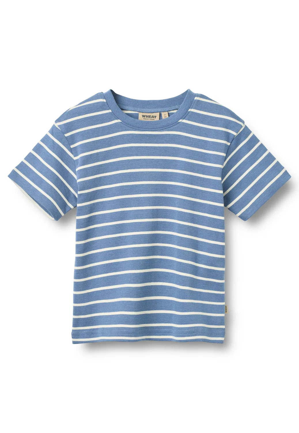 Футболка 'Fabian' Wheat, Blue Denim