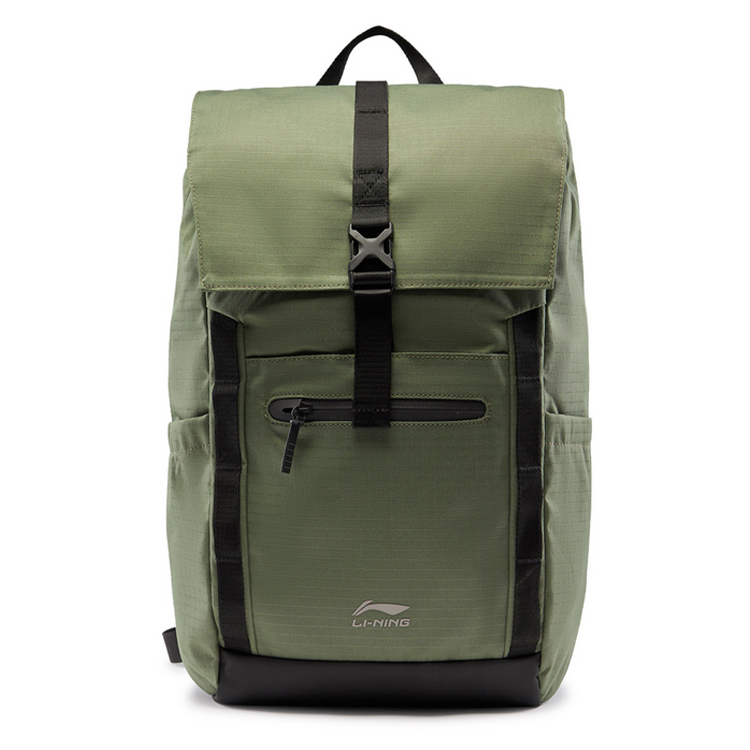 

LINING Армейский рюкзак из полиэстера и парусины унисекс зеленого цвета, Army Canvas Green