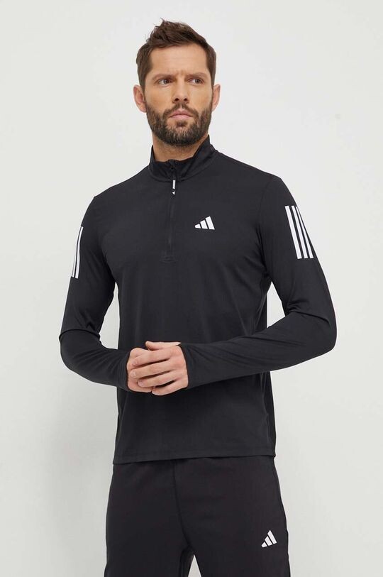 

Толстовка для бега Run the Run adidas Performance, черный
