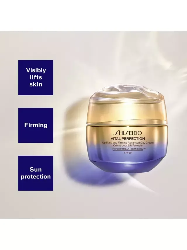 Сыворотка Shiseido — Усовершенствованный подтягивающий и укрепляющий Vital Perfection, 50 мл — фото 3