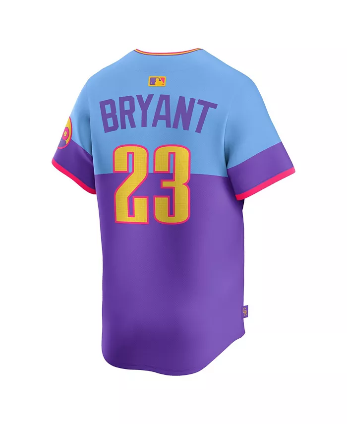 Мужская футболка Kris Bryant Purple Colorado Rockies 2025 City Connect Limited Player Jersey Nike — фото 2