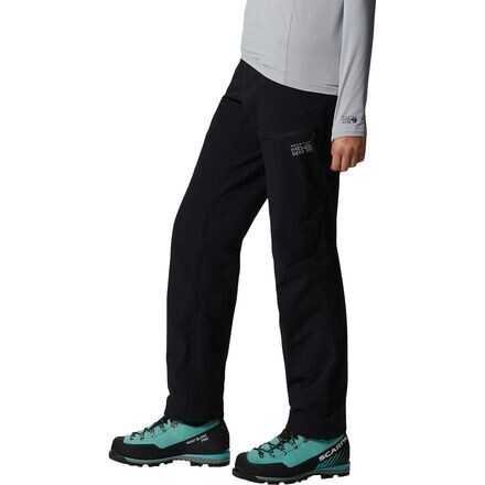 

Альпийские брюки Chockstone женские Mountain Hardwear, черный