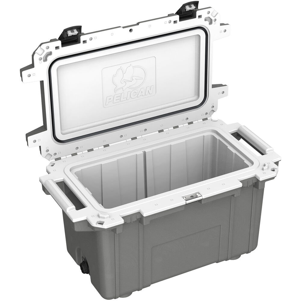 

Pelican 70QT Elite Cooler (цементно-белый)
