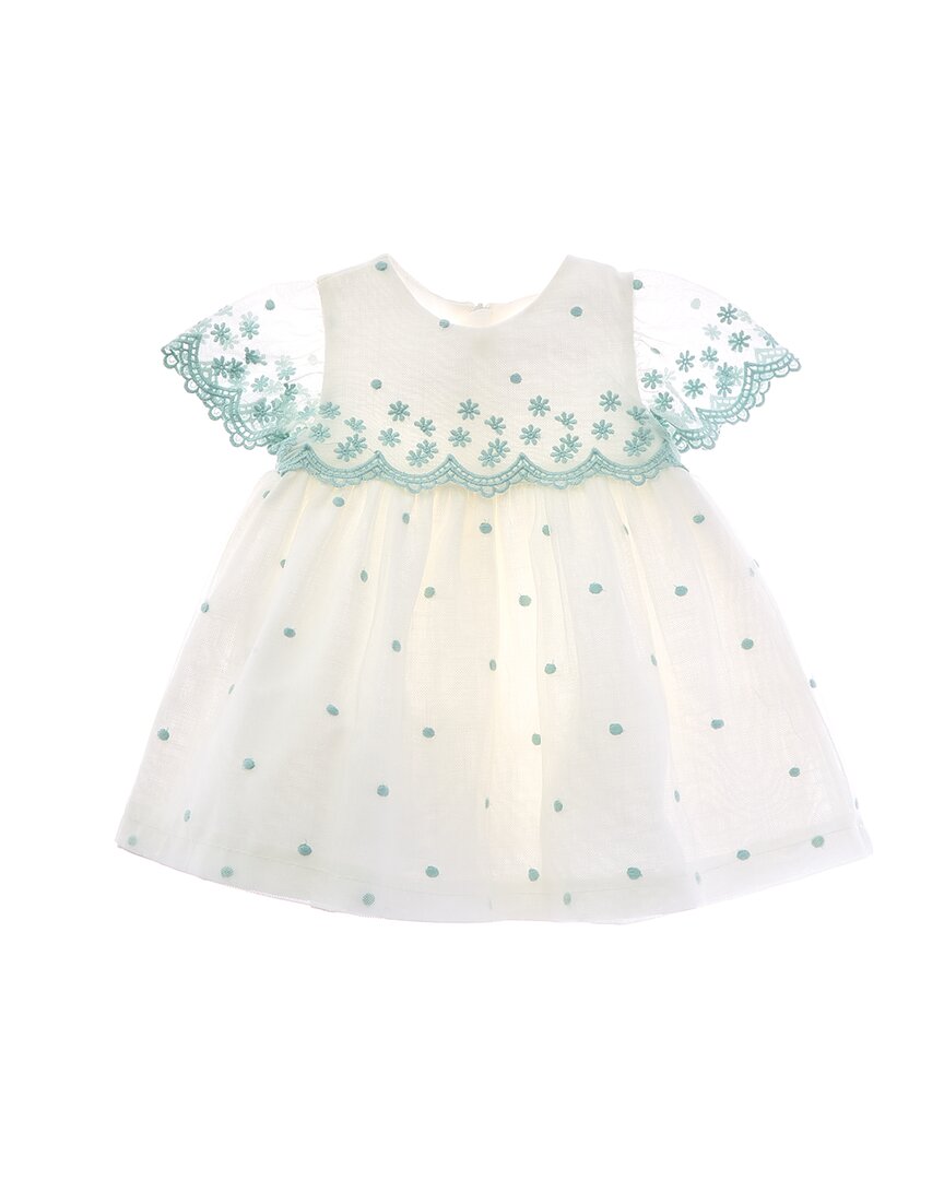 

Mayoral Платье из тюля с вышивкой Jade, белый