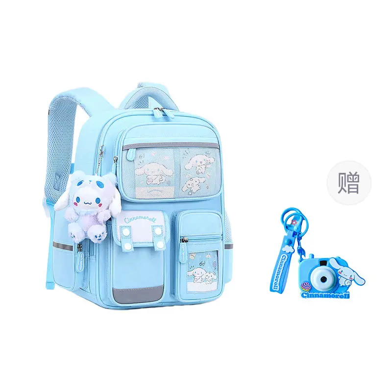 

Sanrio Детский рюкзак из полиэстера, Blue+Cinnamoroll Pendant