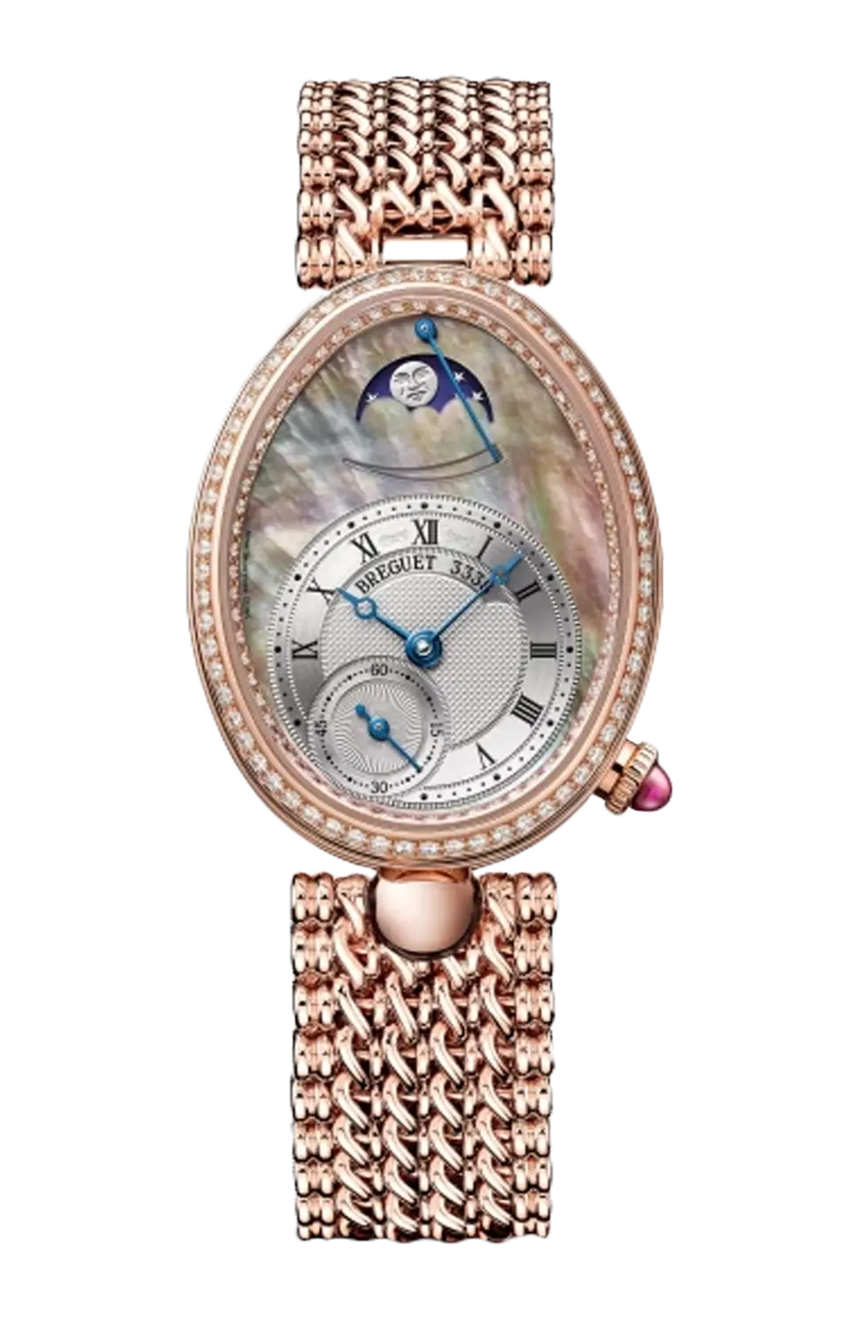 

Часы Breguet Reine de naples 8908 из розового золота 36,50 х 28,45 мм