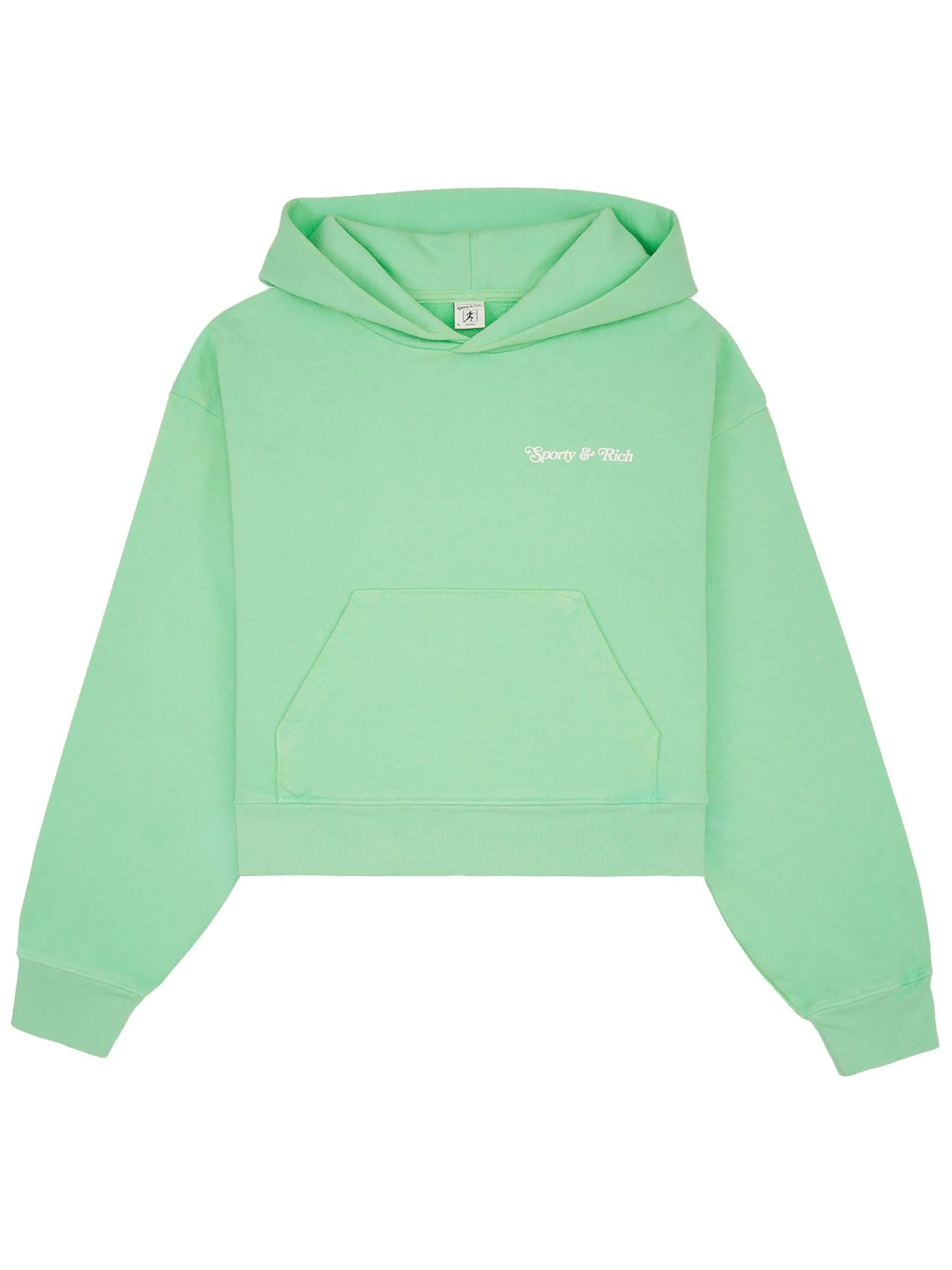 

Укороченное худи NY Tennis Club Sporty & Rich, зеленый