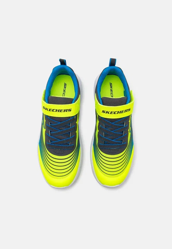 Кроссовки Skechers Microspec Advance, жёлтый/синий/угольный — фото 4