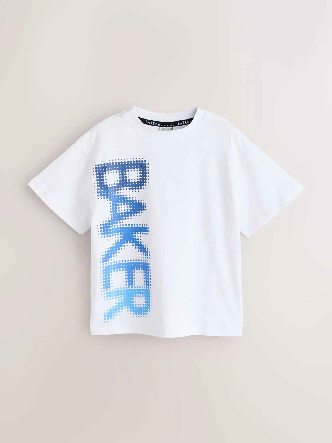 Рубашка Baker by Ted Baker синего темно-синего, серого и белого цветов — фото 3