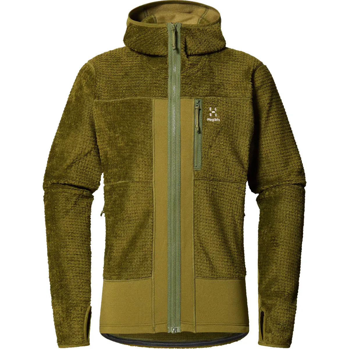 

Мужской флис Haglöfs Vassi Mid, цвет Verde Oliva