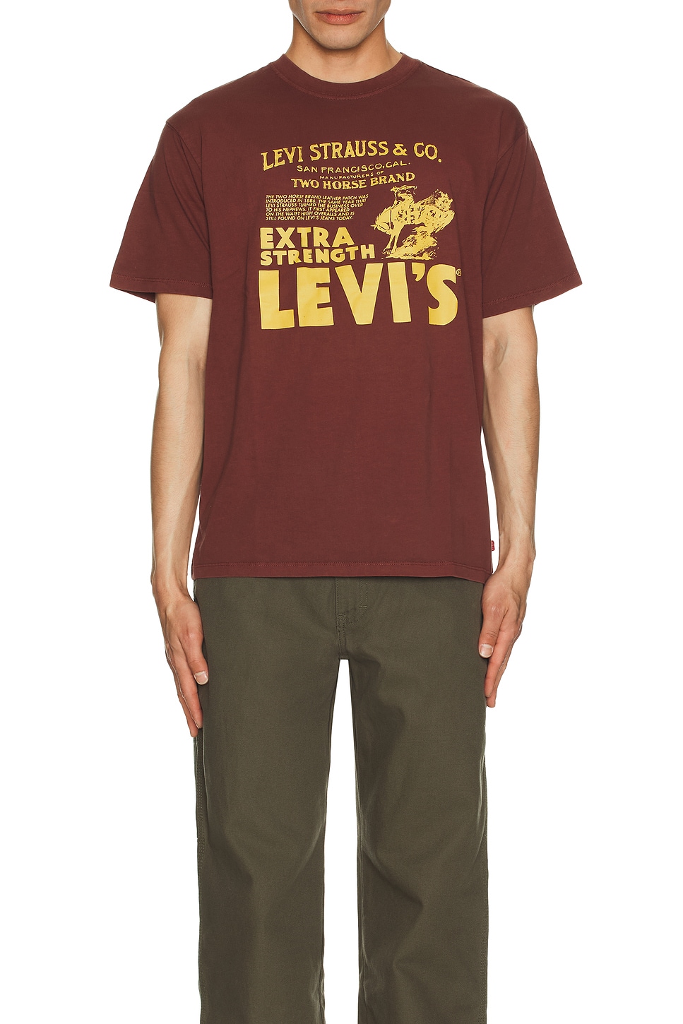 

Винтажная футболка с принтом Vintage Fit Levi'S, Archival Poster Andorra