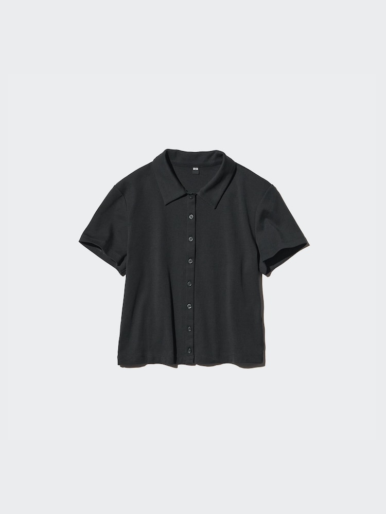 

Футболка мини-поло Uniqlo, цвет 09 черный