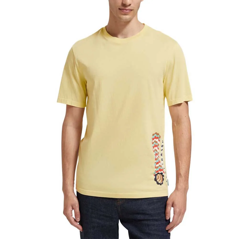 

Футболка Scotch & Soda Artwork, желтый