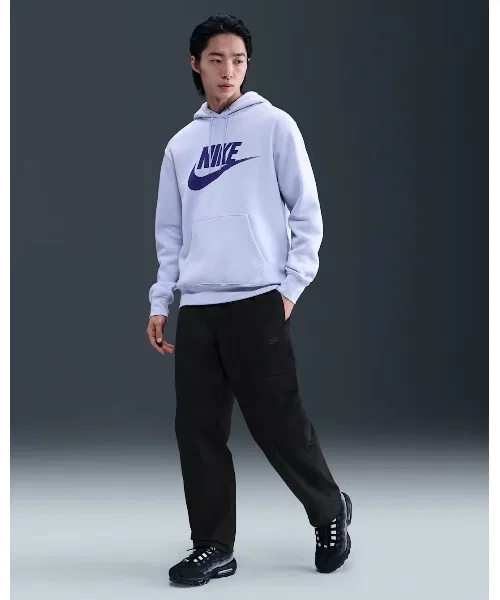Штаны карго Nike Club Woven Cargo Pant чёрные