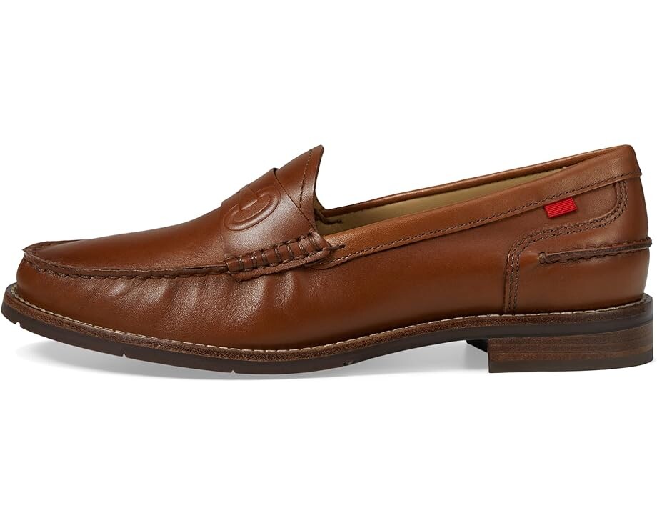 Лоферы Marc Joseph New York Academy Park, цвет Cognac Brushed Napa — фото 4