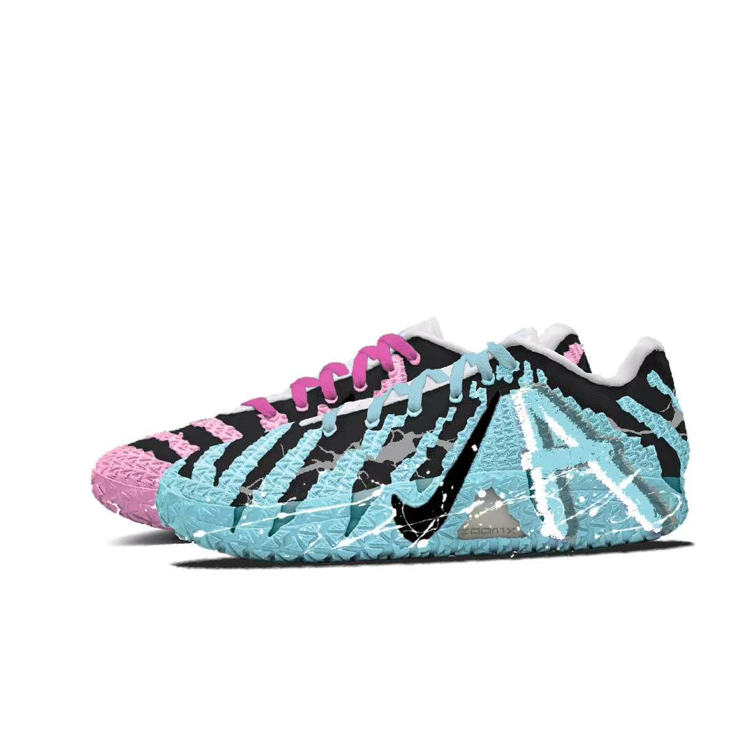 

Nike Баскетбольные кроссовки Ja Morant 3 Hot Low top Unisex Blue Pink