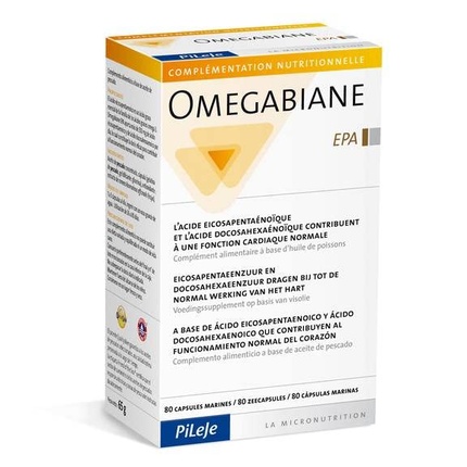 

Омегабиан EPA 80 капсул Pileje