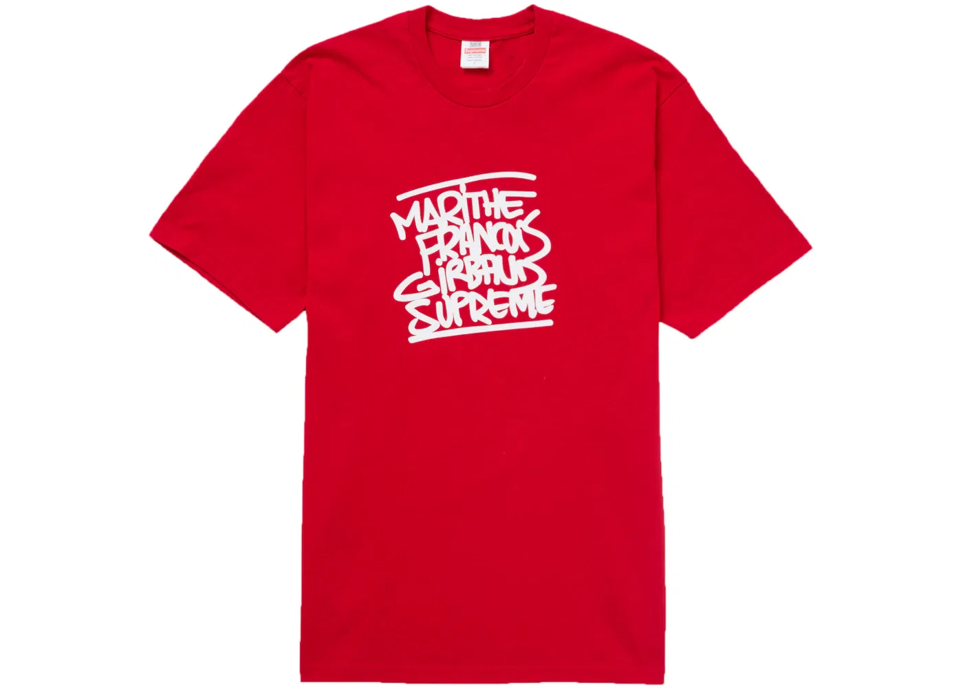 Мужская футболка с принтом Tee Supreme, Red