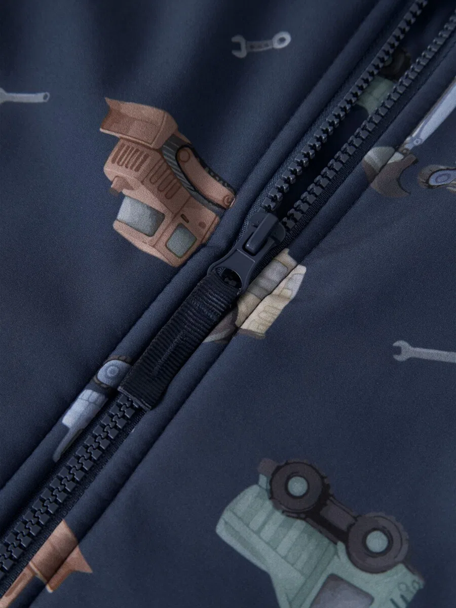 Куртка NAME IT Performance Jacket 'NMMALFA08' в темно-синем и светло-голубом цветах — фото 4