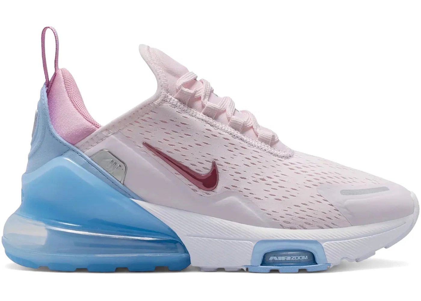 Детские кроссовки Lifestyle Nike Air Max 270 Premium, Pearl Pink/White/Aluminum/Light Arctic Pink